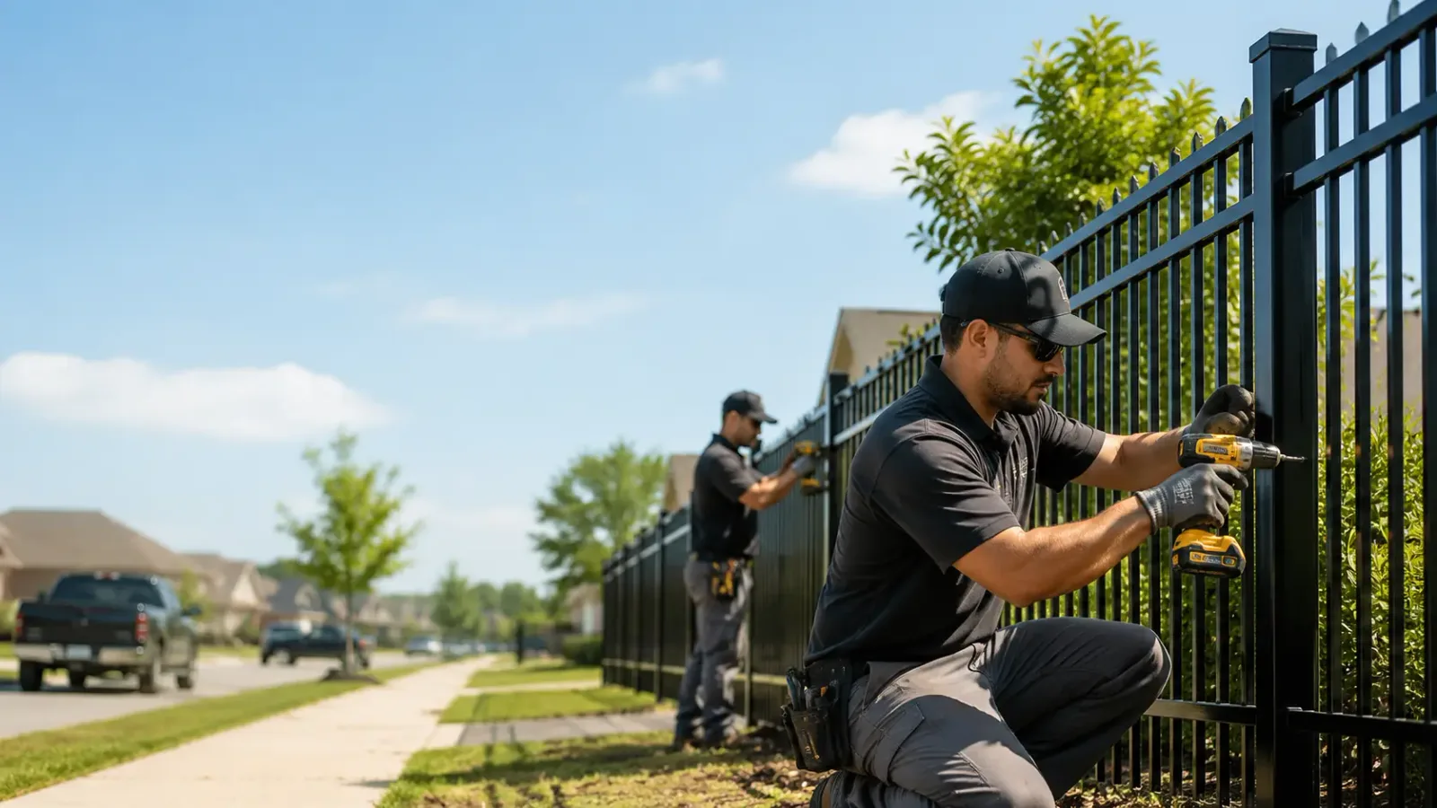 Metal Fence Installation in Vest, KY